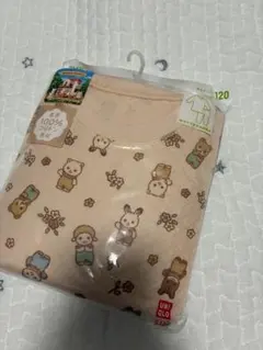 ユニクロ　シルバニア　キルトパジャマ　120