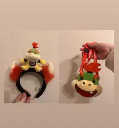 クッパJr カチューシャ パスケース　USJ