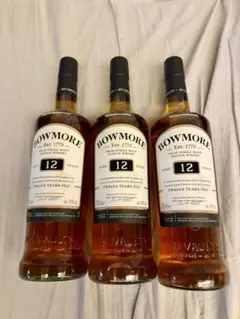 【新品未開封品】ボウモア12年　700ml 3本のサムネイル