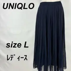 【新品 タグ付き】UNIQLO ユニクロ シフォン プリーツ スカート