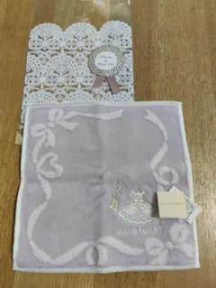 新品タグ付き！ジルスチュアート　タオルハンカチ