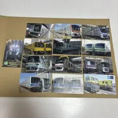 新品　電車カード13点セット　メトロファミリーパークin AYASE 2025