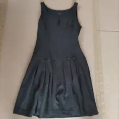 コムサイズム膝丈ワンピース