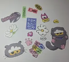 rom&nd x ZO&FRIENDS リムーバブルステッカー