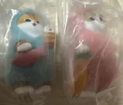 mofusand もこもこパジャマにゃん　カプセルトイ 2点セット