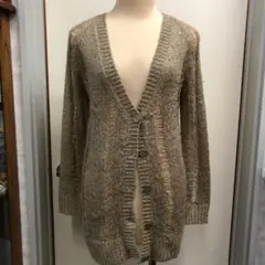 ニットカーディガン ロングカーディガン