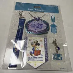 東京ディズニーシー 25周年 ジュビリーバッジセット バケーション