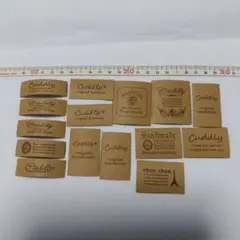 革タグ 本革タグ 穴開きタイプ50枚（CNM-2） ハンドメイド - メルカリ