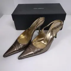 D&G/ドルチェ&ガッバーナ ハイヒール　シャンパンゴールド 39のサムネイル