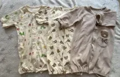 【かっち様専用】西松屋　ロンパース3着セット　50-60サイズ