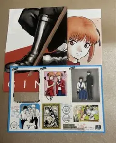 銀魂 銀八 銀時 神楽 ポスター ジャンプ シーンステッカー