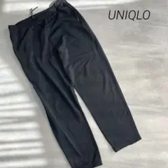美品　UNIQLO メンズXL ブラック スウェットパンツ 部屋着 パジャマ