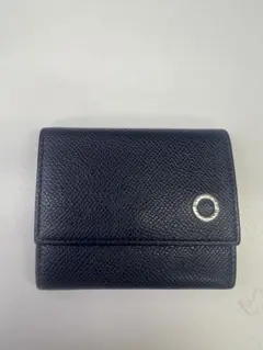 BVLGARI ネイビー レザー コインカードケースのサムネイル