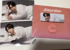 SnowMan 宮舘涼太　公式写真　缶バッジ　セット