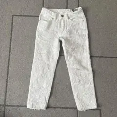 キッズ　ボトムス　6Y　ホワイト　デニム　ディーゼル