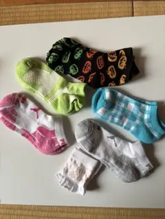 【新品】プーマ・アディダス含むソックス6足セットで！