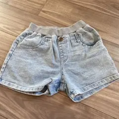 デニムショートパンツ ライトブルー