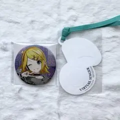 プロセカ 鏡音リン グリッター 缶バッジ 50C 特典 - メルカリ