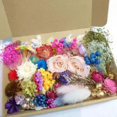 ✿花材詰め合わせ/ドライフラワー.プリザーブドフラワー Q