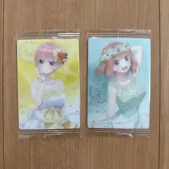 五等分の花嫁　スペシャルチョコウエハースカード　中野一花　中野四葉