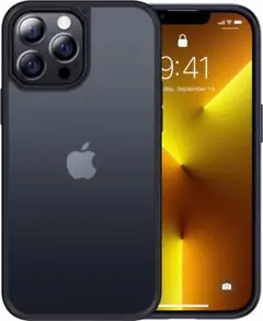 iPhone12 12Pro ケース 耐衝撃 6.1インチ 滑り止め 半透明