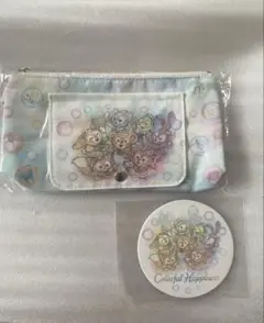 ディズニー ダッフィー　お手ふきキャリー コースターカラフルハピネス