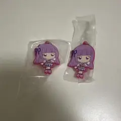 アイカツ　プリパラ　氷上スミレ　カプセル　ラバーマスコット　ラバスト　ガチャ