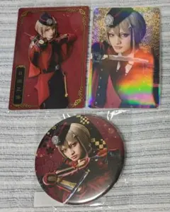 刀ミュ 日向正宗セット 博覧会 ふぉとカ TDC限定缶バッジ ウエハース