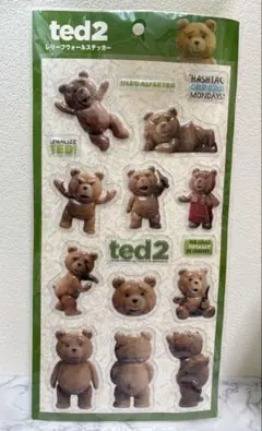 テッド2 ted2 レリーフウォールステッカー♪