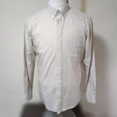 UNIQLO ストライプ ボタンダウンシャツ Mサイズ