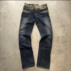 Y2K 00s achive damage denim pants - メルカリ