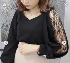 INGNI 袖割れレース／トップス