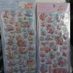 水*月様 2枚セット　カービィ　プチドロップシール　正規品
