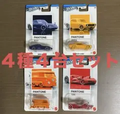 ホットウィール パントーン サンセットレース フェアレディZ、カマロ等4台セット