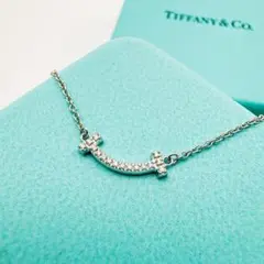 名古屋高島屋購入☆Tiffany tスマイル ネックレス ローズゴールド（ミニ） 名古屋高島屋購入☆Tiffany tスマイル ネックレス ローズゴールド