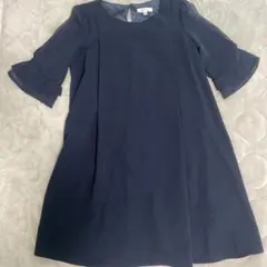 LOVEMIC ネイビー マタニティ ワンピース M 授乳