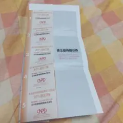 30%割引券 5枚セット 日本駐車場開発