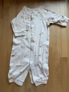 GELATO PIQUE 動物柄ロンパース 50cm(50〜70cm)