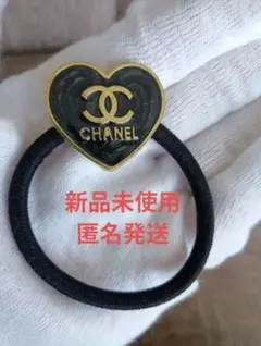 CHANEL シャネル ヘアゴム ハート型ラインストーン - メルカリ