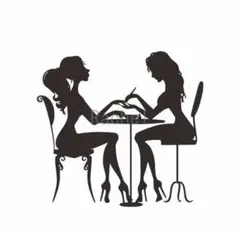 ウォールステッカー（転写式）X40　エステ　ネイルサロン　美容院　店舗　DIY