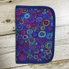 ケイフファセット　ハンドメイド　お薬手帳ケース