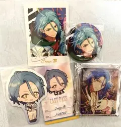 あんスタ　HiMERU TRIP缶バッジ ぱしゃっつ　アニカフェ コロッタ　特典