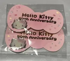 ハローキティー50周年記念　ピンバッチ