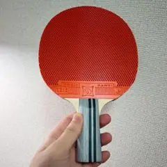 卓球 ラケット 両面 ラバー 付き 中ペン 中国式 ペン CS 粒高 +裏 Z2