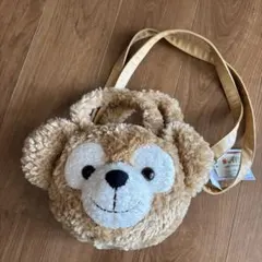 ダッフィー顔型ショルダーバッグ