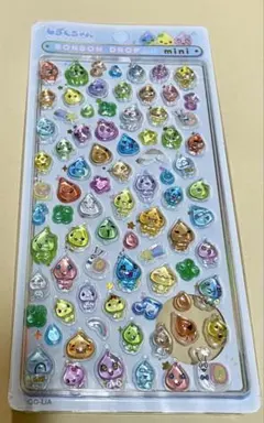 正規品　BONBON DROP mini しずくちゃん　シール