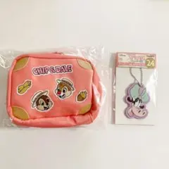 ディズニー　ハッピーくじ　チップ&デール　クララベル・カウ