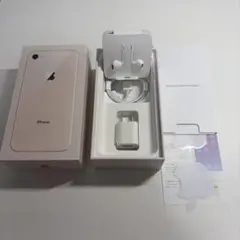 Apple iPhone 8 ゴールド 本体と付属品