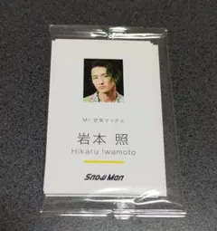 【未開封】Snow Man DangerHolic デンホリ 名刺風カード