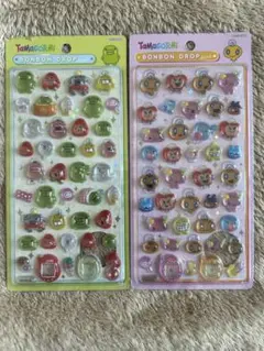 【正規品】 たまごっち ボンボンドロップシール 2枚セット　くちぱっち　めめっち